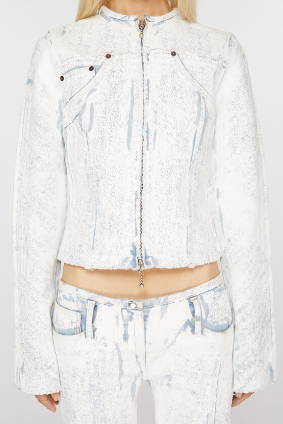 (image for) Top-Tier Pigment print denim jacket